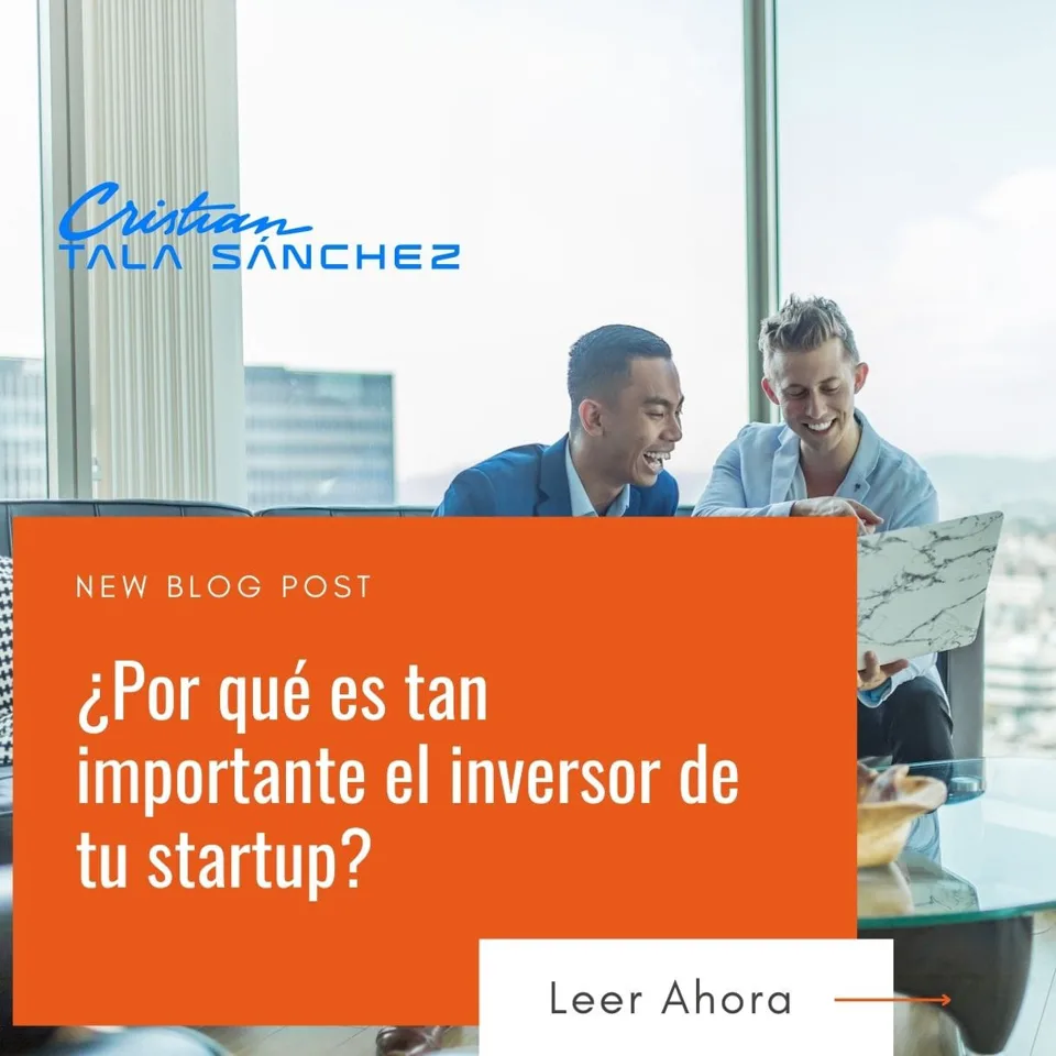 ¿Por qué es tan importante el inversor de tu startup?